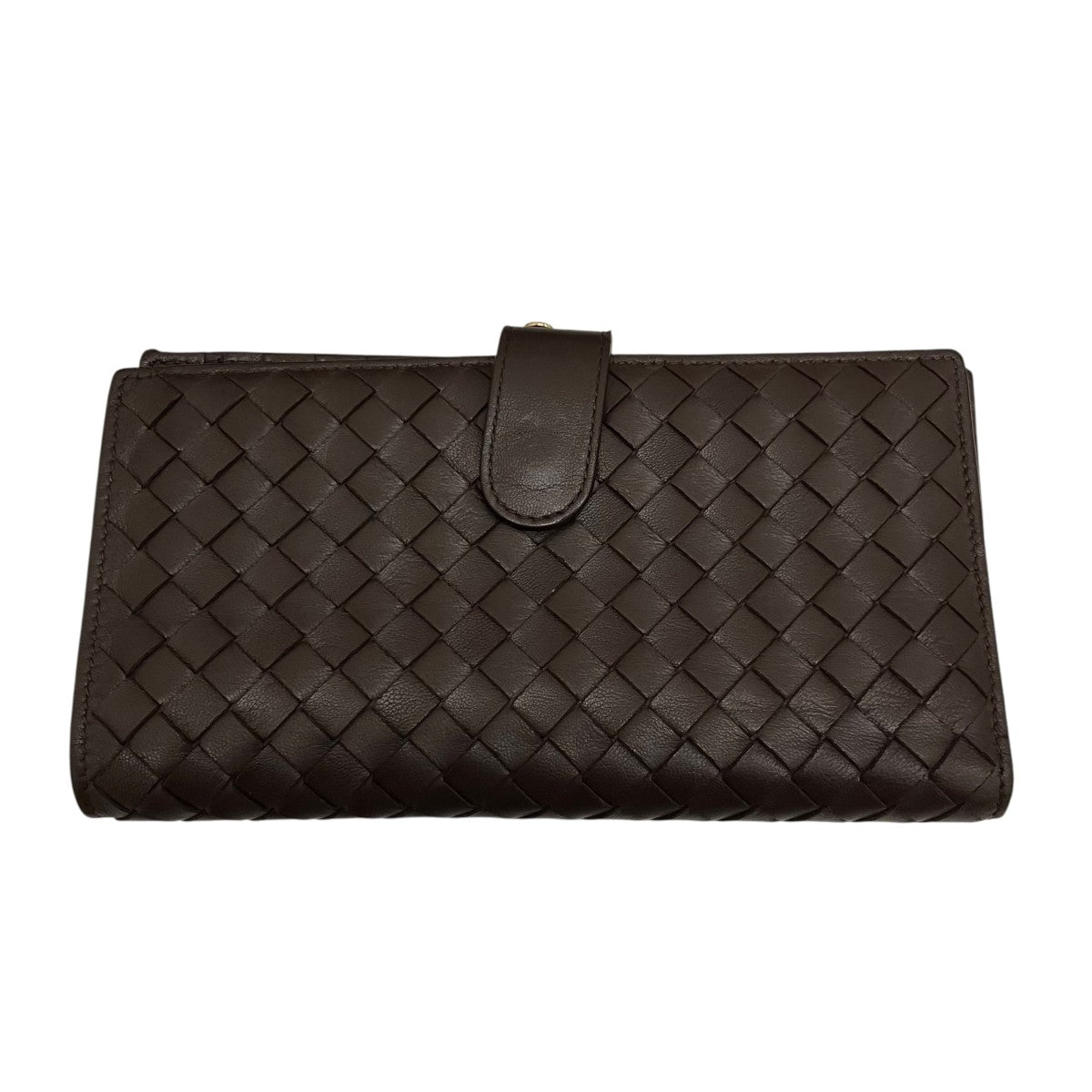 BOTTEGA VENETA イントレチャート長財布 古着・中古-2枚目のアイテム画像