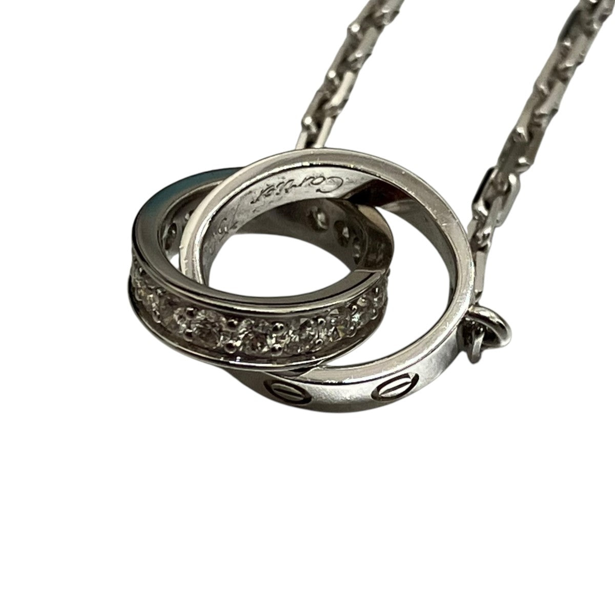 Cartier ダイヤ入りベビーラブネックレス 古着・中古-7枚目のアイテム画像