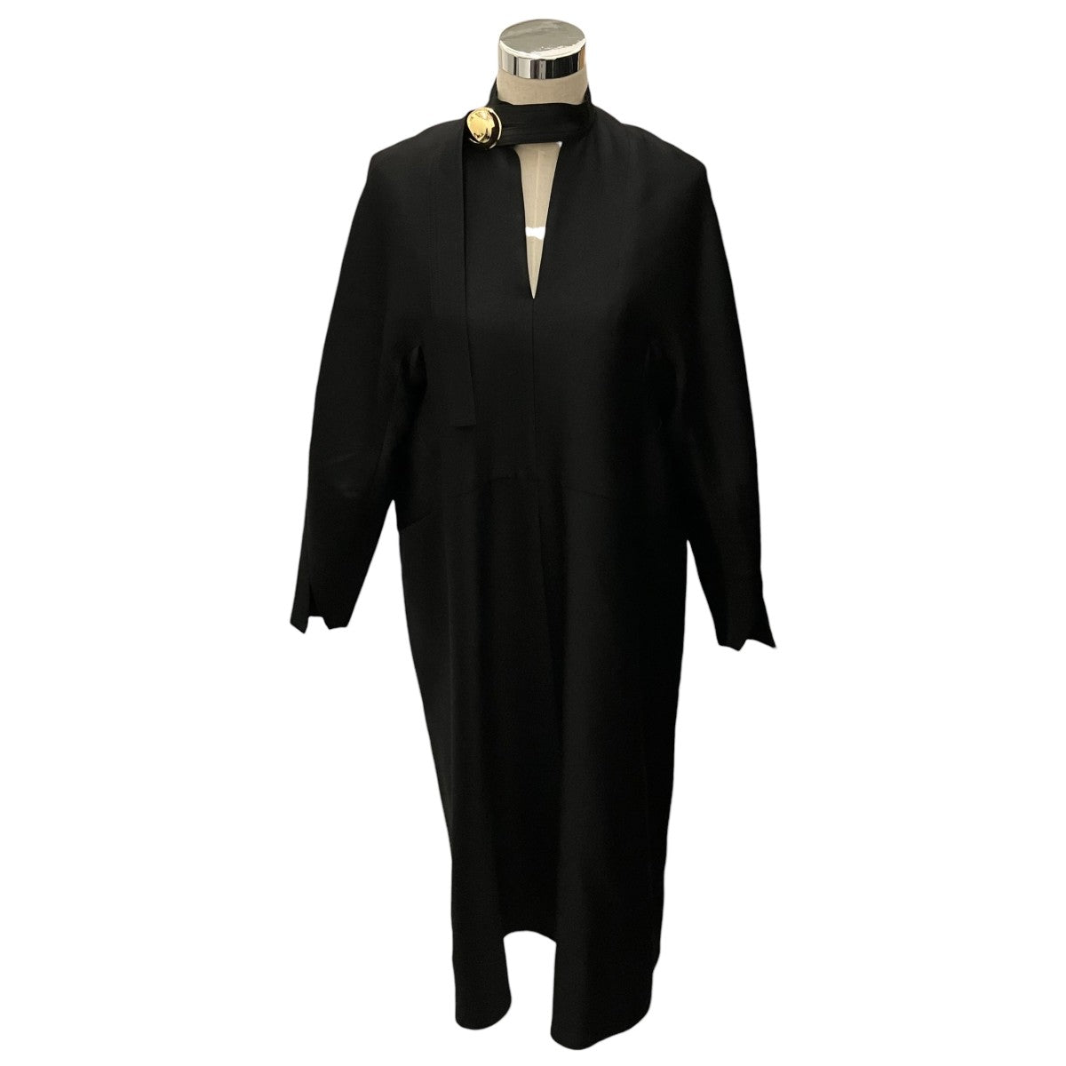HARUNOBUMURATA 【ELIANA ROUND SHAPED VOLUME DRESS】ドレスワンピースHM23W411-STY02 古着・中古-1枚目のアイテム画像