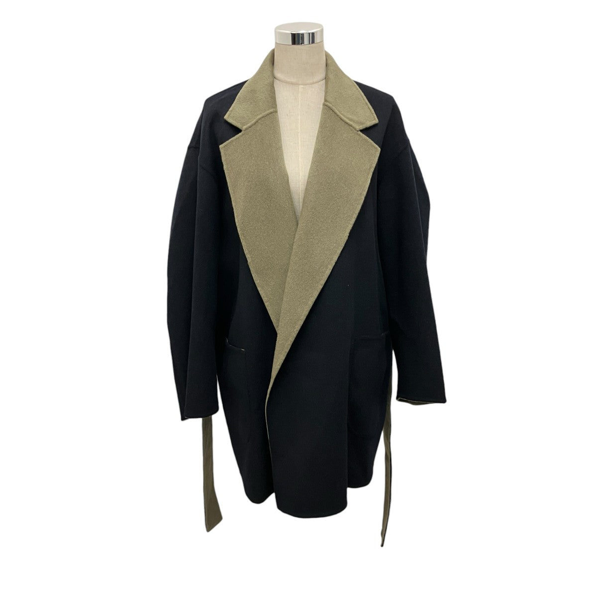 6(ROKU) BEAUTY＆YOUTH 【REVERSIBLE SEWING COLLAR COAT】リバーシブルスイングカラーコート8625-104-0355 古着・中古-1枚目のアイテム画像