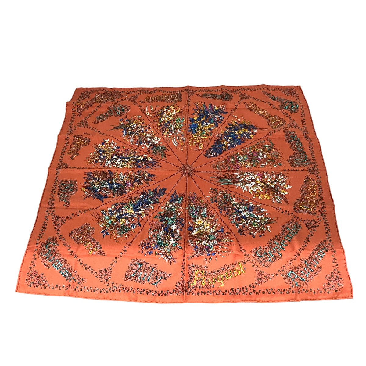 manipuri Seasonal flowerスカーフ 古着・中古-1枚目のアイテム画像