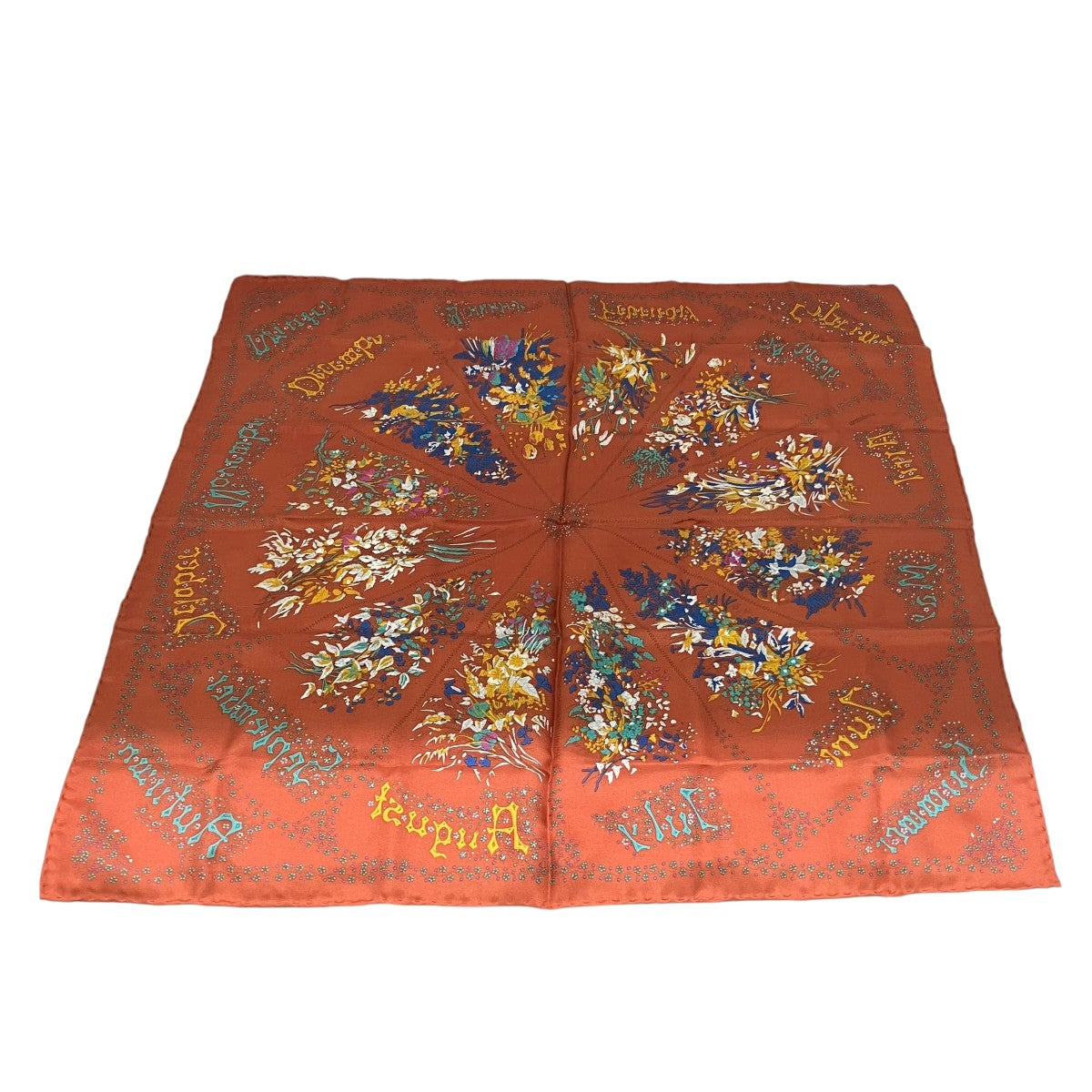 manipuri Seasonal flowerスカーフ 古着・中古-2枚目のアイテム画像