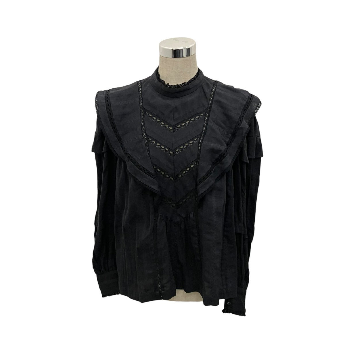 ISABEL MARANT ETOILE 【REIGN TOP】デザインブラウスHT1829-21A025E 古着・中古-2枚目のアイテム画像