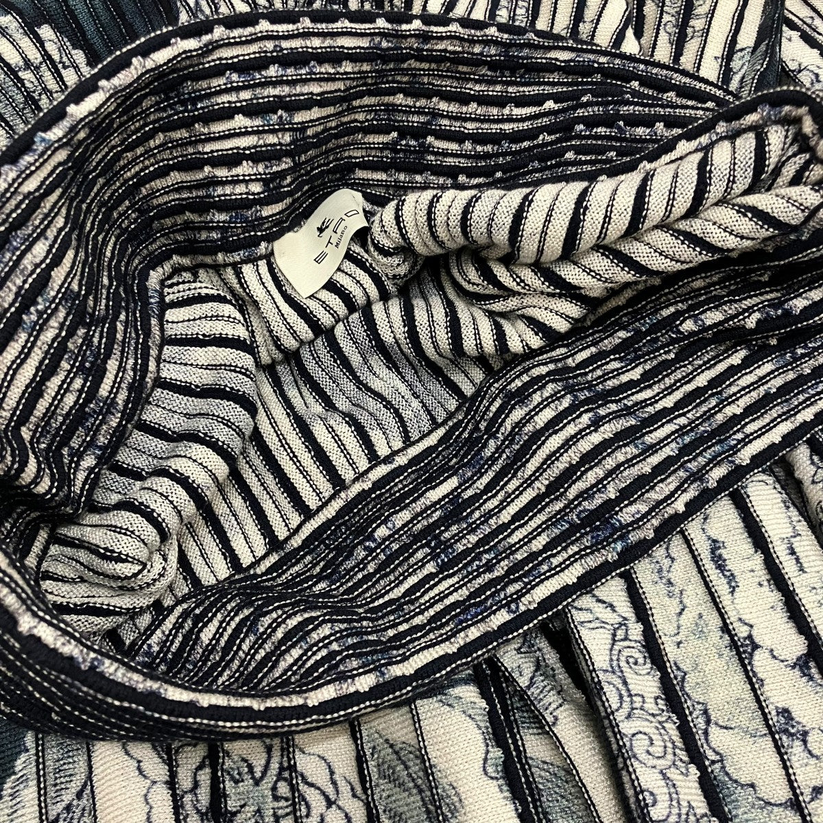 ETRO ニットスカート222-13943-9126 古着・中古-5枚目のアイテム画像