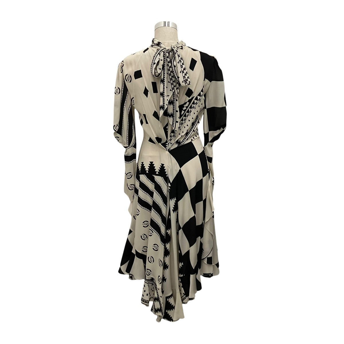 ETRO シルクワンピース182-13388-5326 古着・中古-3枚目のアイテム画像