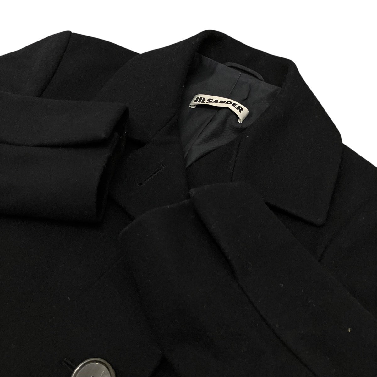 JIL SANDER メルトンコート 古着・中古-6枚目のアイテム画像