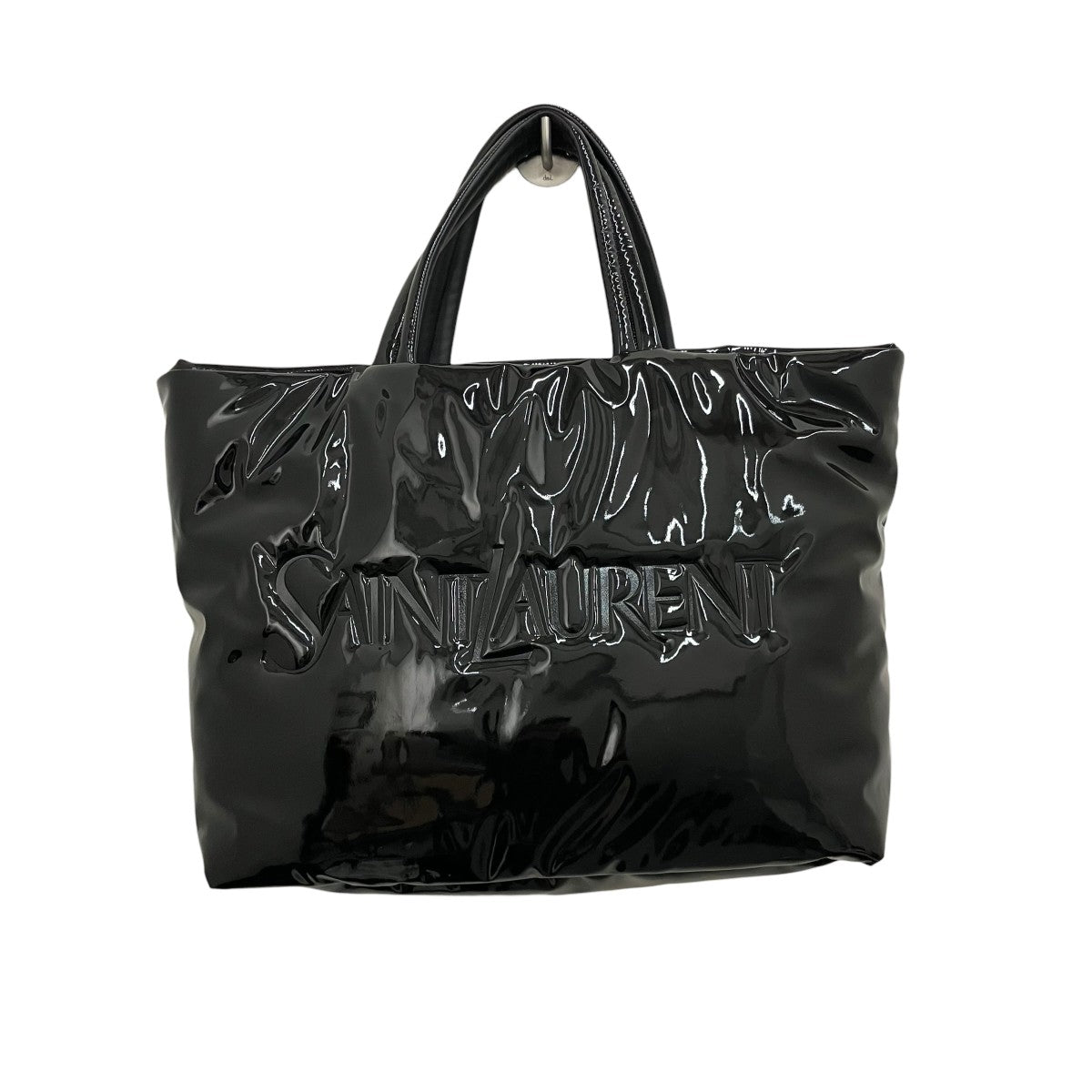 Saint Laurent Paris ロゴパテントマキシトートバッグ777487 古着・中古-1枚目のアイテム画像