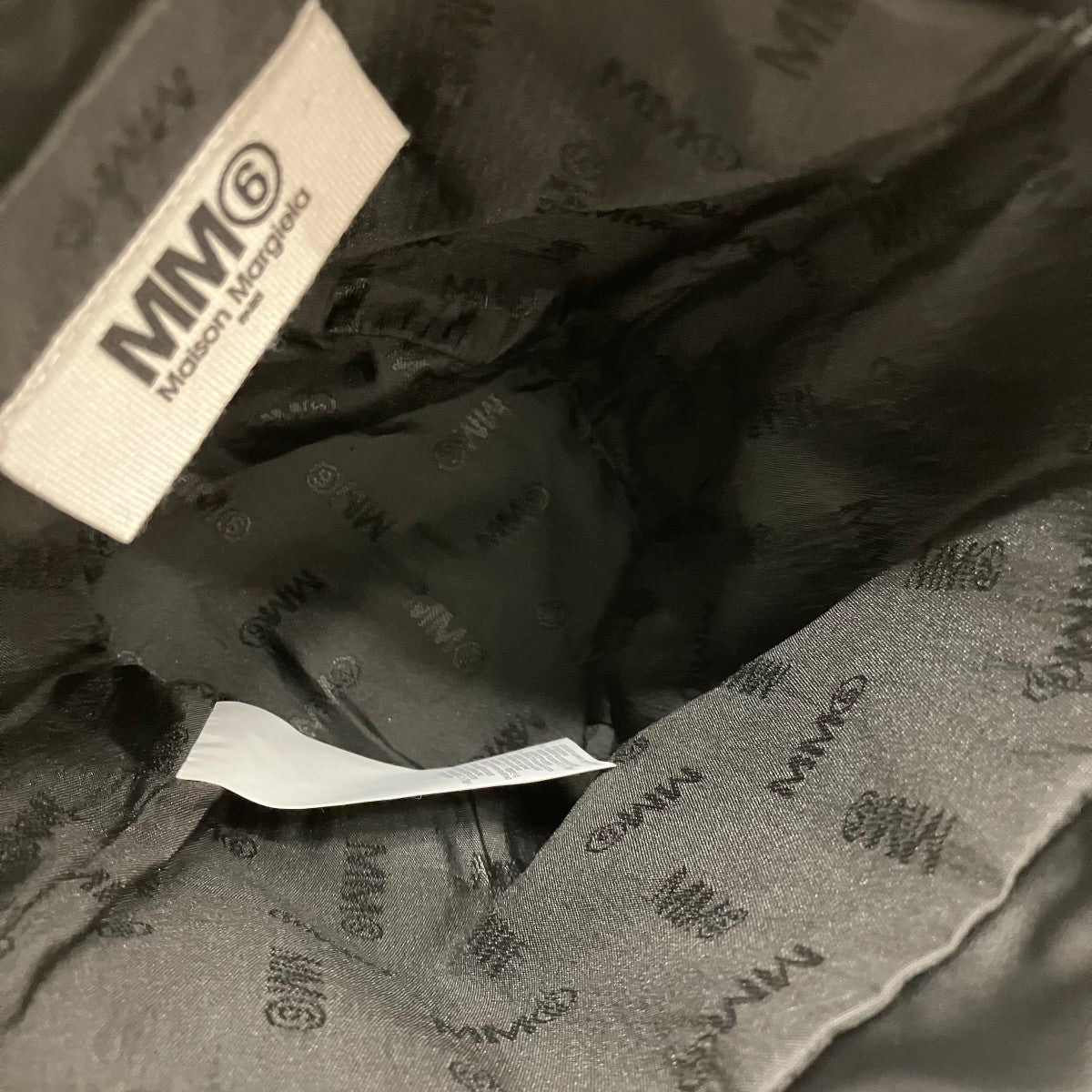 MM6 Maison Margiela ドローストリングバケットバッグS41WG0061 古着・中古-7枚目のアイテム画像