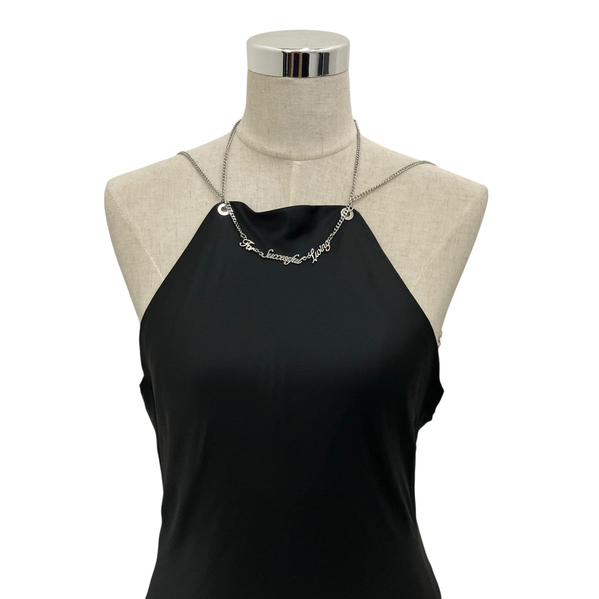 DIESEL 【D-ELIZ-MINI】サテンミニドレスA13742 0SHAT 古着・中古-4枚目のアイテム画像