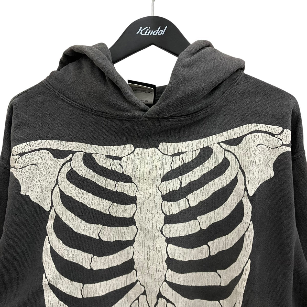 SAINT MICHAEL 【BONE HOODIE】ヴィンテージ加工パーカーSM-A22-0000-080 古着・中古-3枚目のアイテム画像