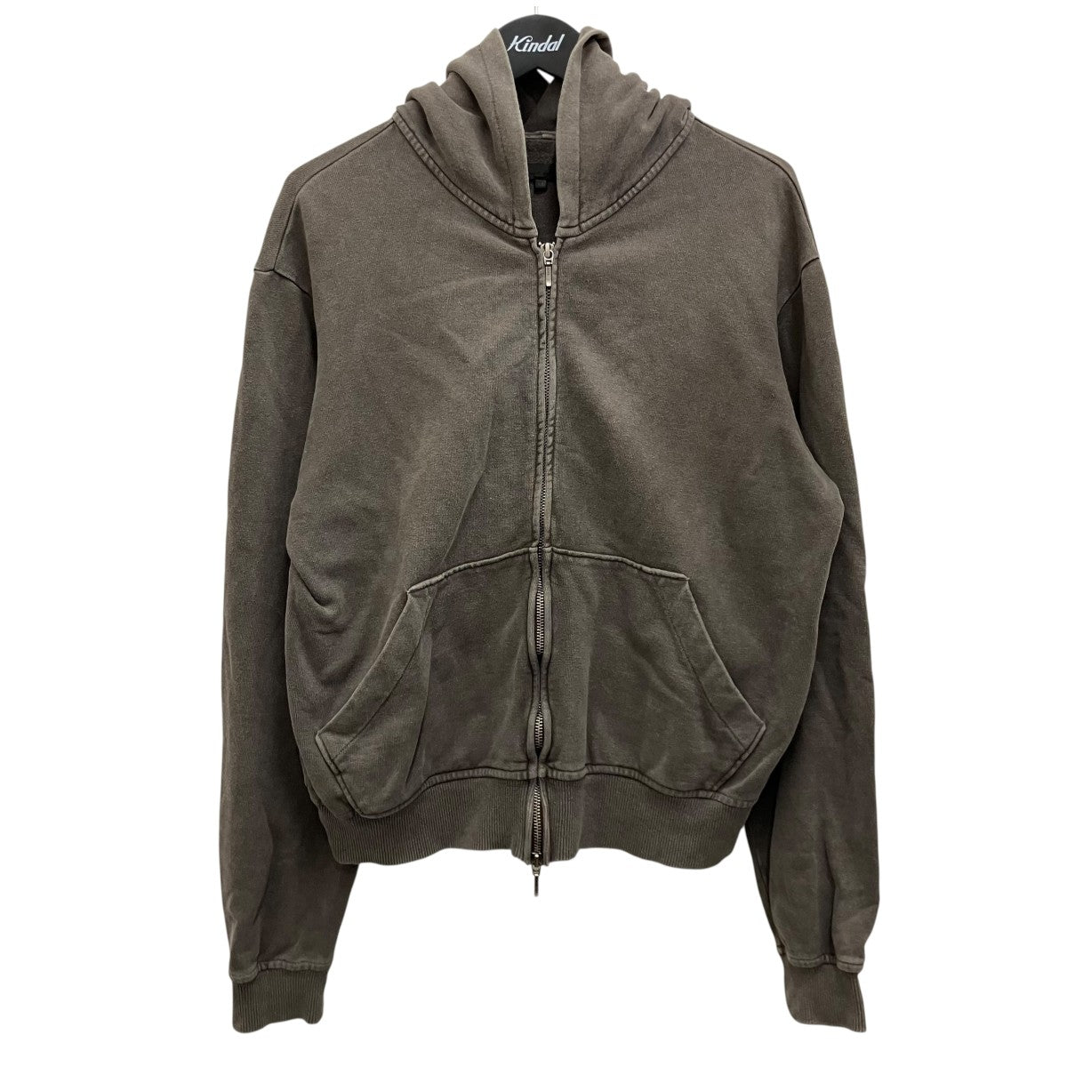 Omar Afridi 24AW【SHABBY FULL ZIPPED HOODIE】ジップパーカーOA-AW24-JER-101-02 古着・中古-1枚目のアイテム画像