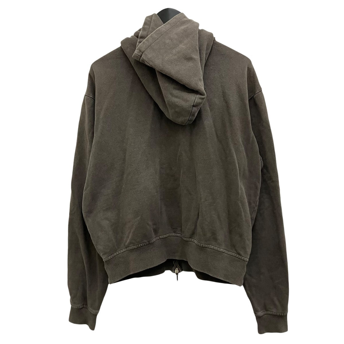 Omar Afridi 24AW【SHABBY FULL ZIPPED HOODIE】ジップパーカーOA-AW24-JER-101-02 古着・中古-2枚目のアイテム画像