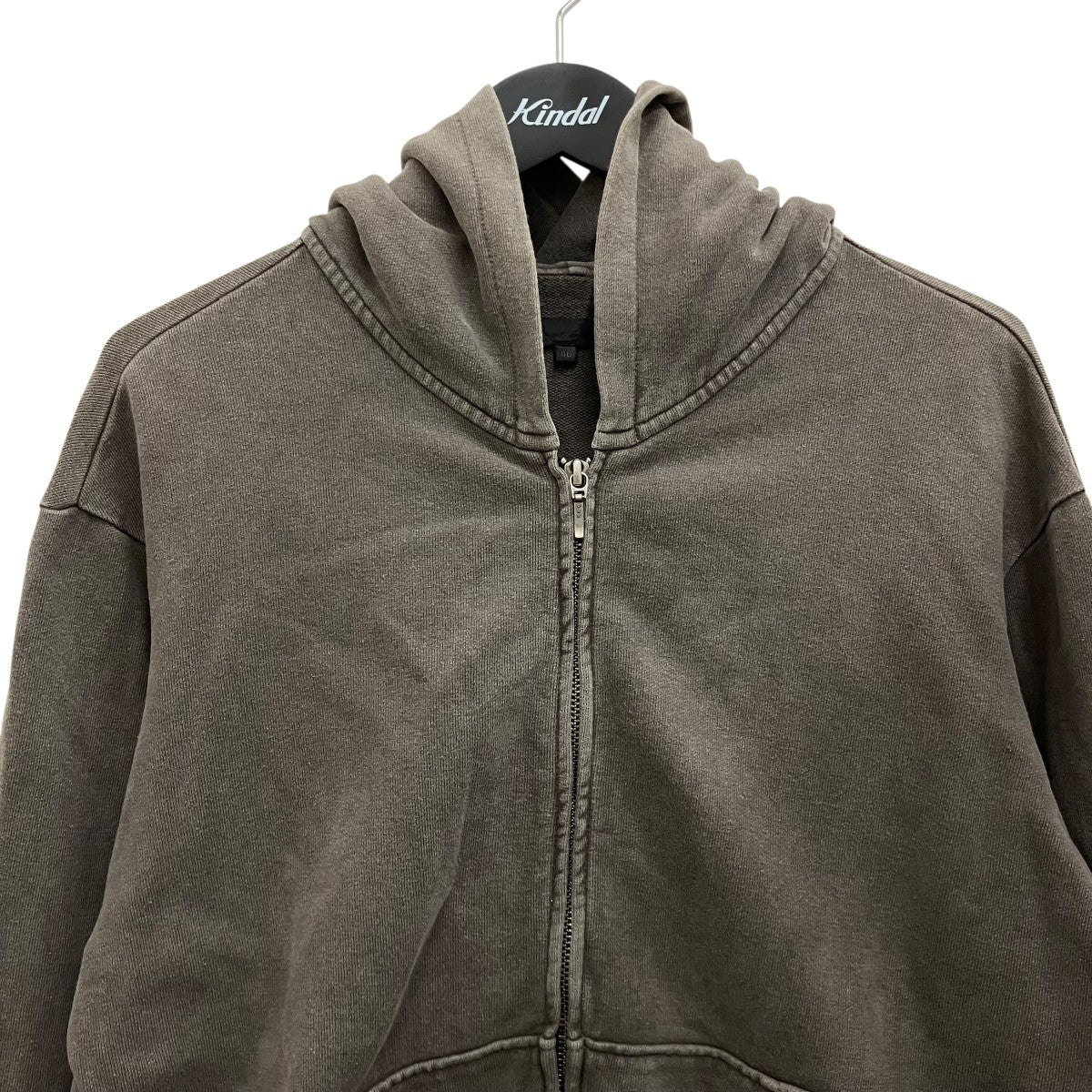 Omar Afridi 24AW【SHABBY FULL ZIPPED HOODIE】ジップパーカーOA-AW24-JER-101-02 古着・中古-3枚目のアイテム画像