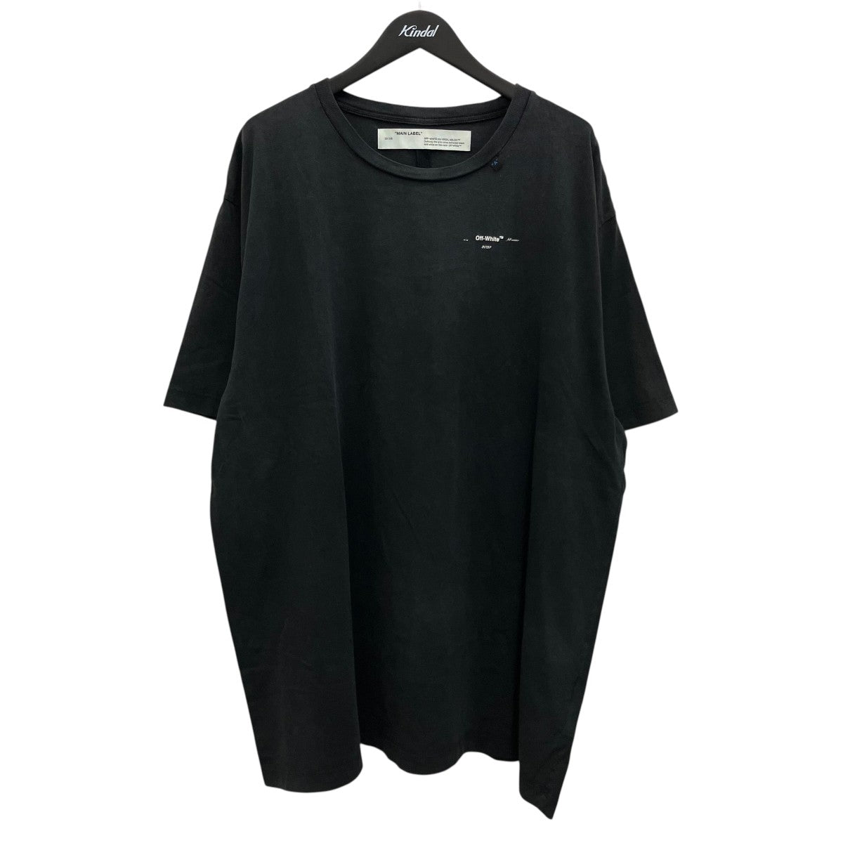 OFFWHITE 【ABSTRACT ARROWS OVER TEE】バックステッチTシャツOMAA038F19185011 古着・中古-1枚目のアイテム画像