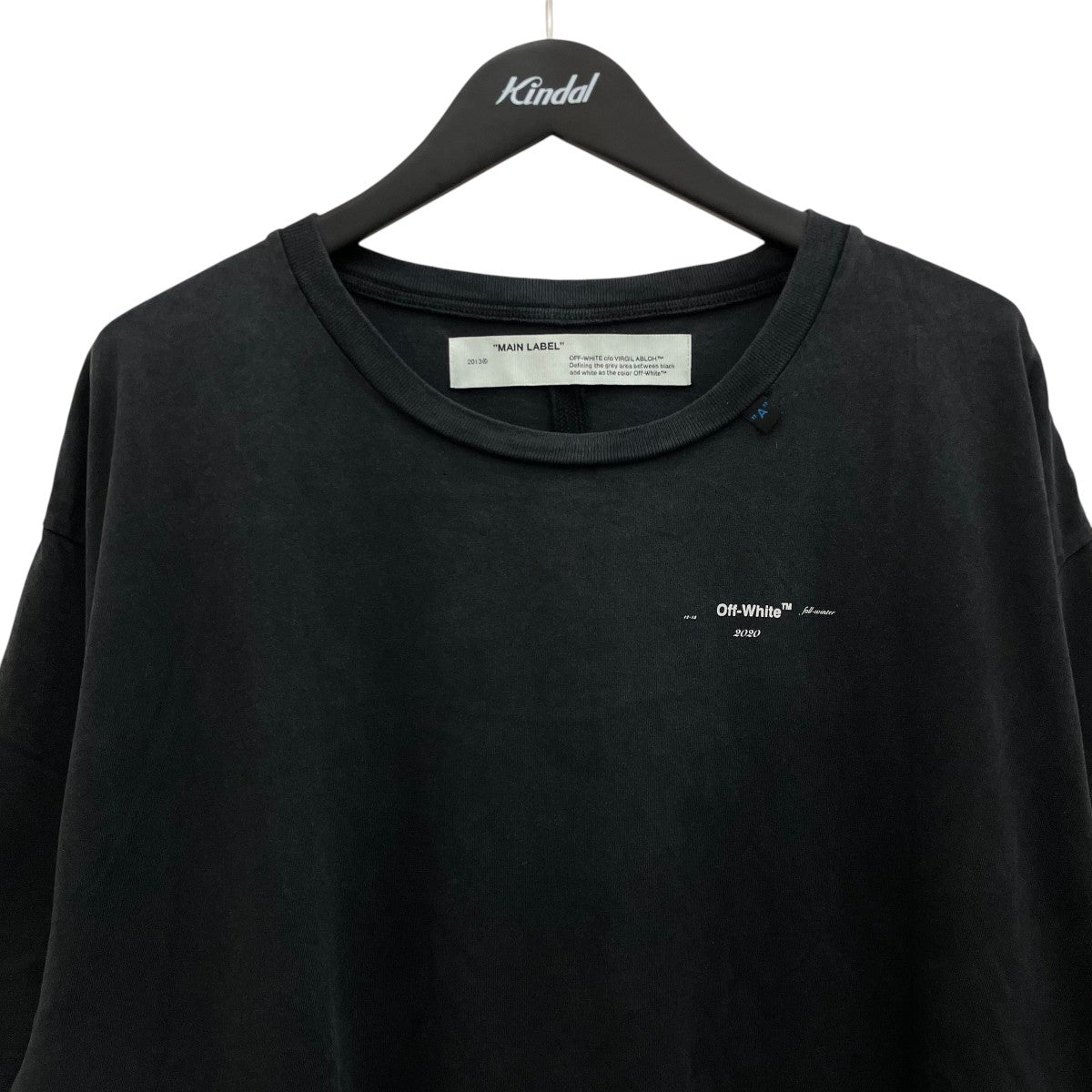 OFFWHITE 【ABSTRACT ARROWS OVER TEE】バックステッチTシャツOMAA038F19185011 古着・中古-3枚目のアイテム画像