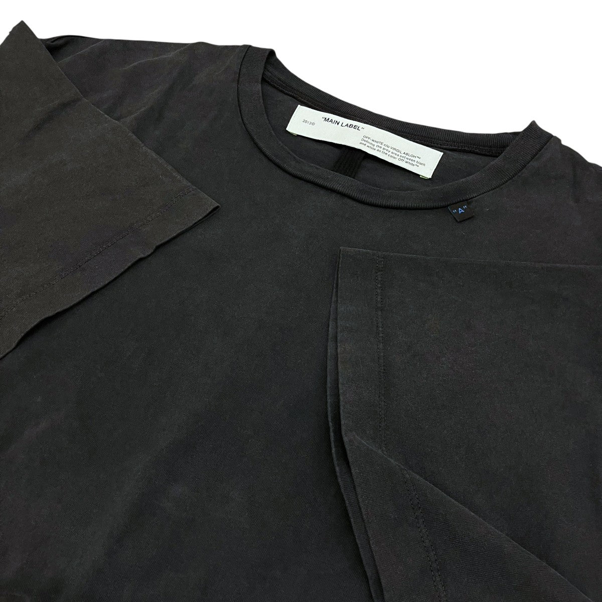 OFFWHITE 【ABSTRACT ARROWS OVER TEE】バックステッチTシャツOMAA038F19185011 古着・中古-5枚目のアイテム画像
