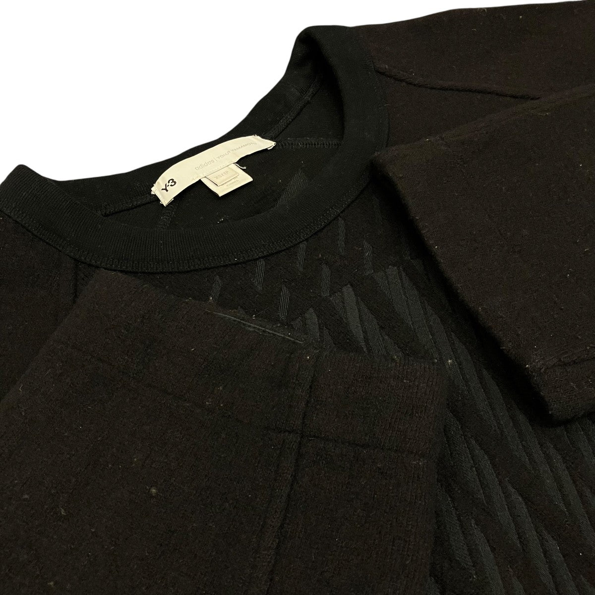 Y-3 【WOOLY FLEECE GRAPHIC CREW SWEATSHIRT】グラフィックスウェットHB3354 古着・中古-6枚目のアイテム画像
