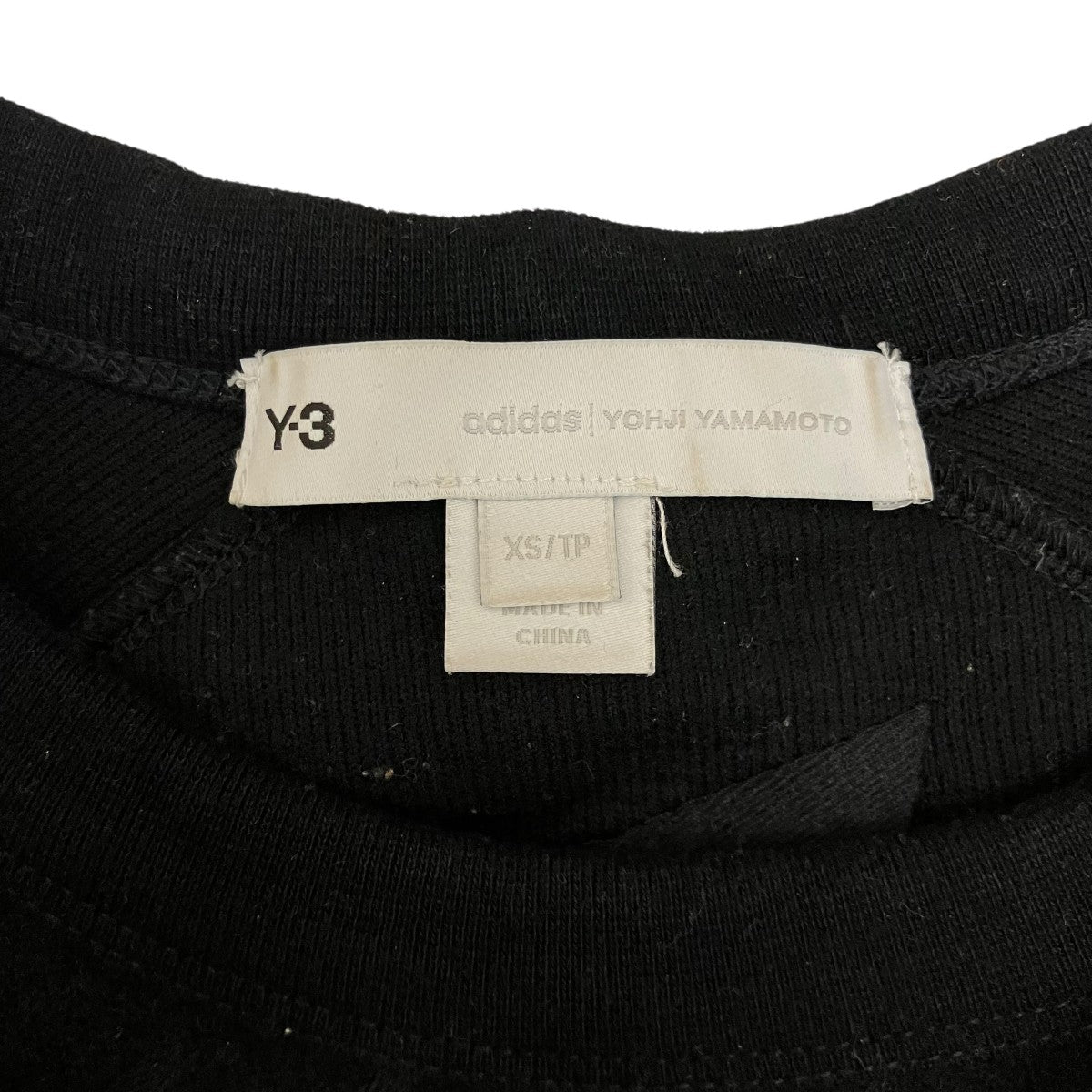 Y-3 【WOOLY FLEECE GRAPHIC CREW SWEATSHIRT】グラフィックスウェットHB3354 古着・中古-7枚目のアイテム画像