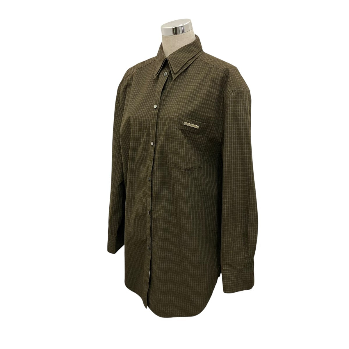 【DOUBLE COLLAR POWER SHIRT OVER SHIRT】チェックシャツ31252315601