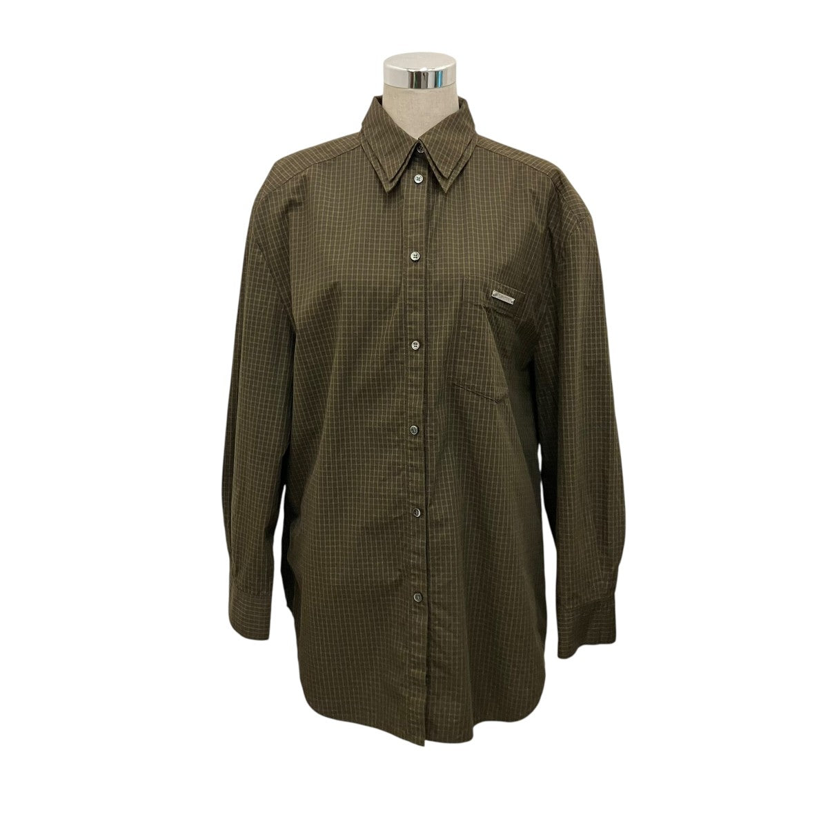 【DOUBLE COLLAR POWER SHIRT OVER SHIRT】チェックシャツ31252315601