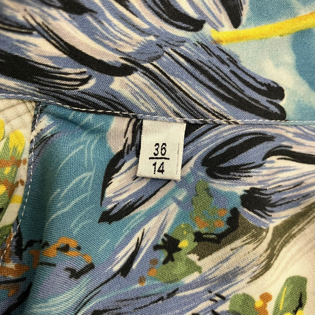 Saint Laurent Paris アロハシャツ415167 Y934L 古着・中古-6枚目のアイテム画像