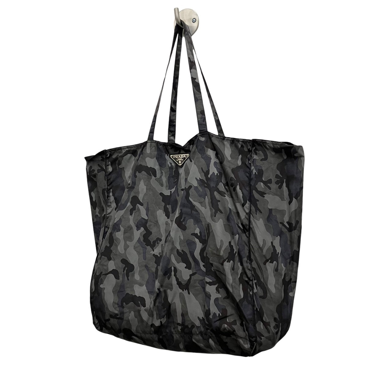 PRADA カモフラナイロントートバッグ 古着・中古-1枚目のアイテム画像