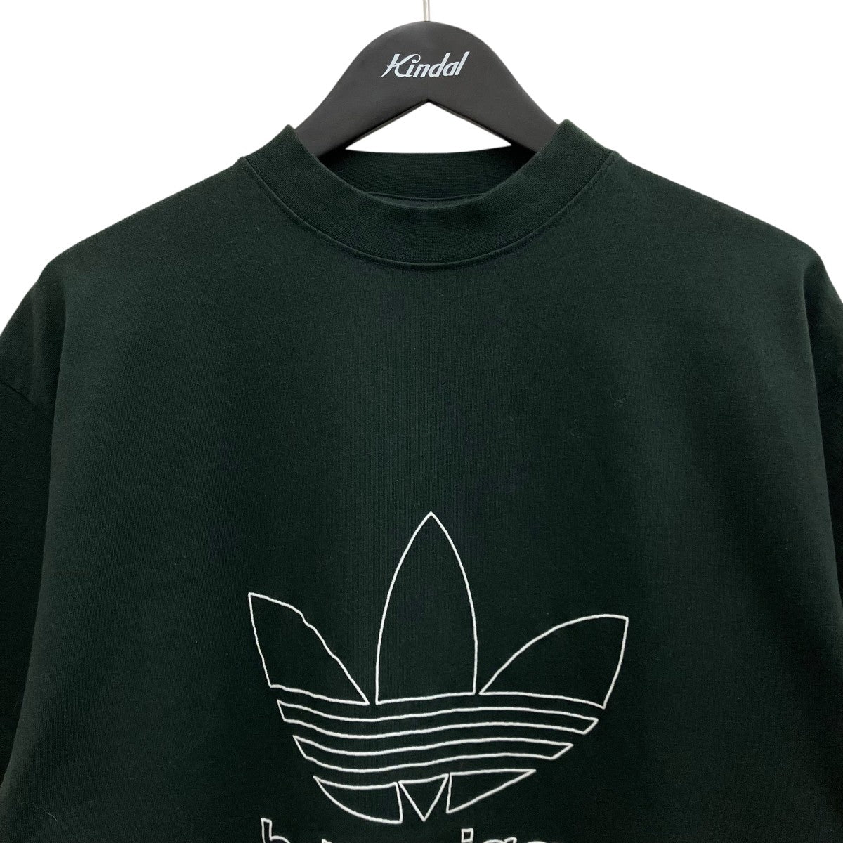 BALENCIAGA×adidas トレフォイル刺繍Tシャツ723976 古着・中古-3枚目のアイテム画像