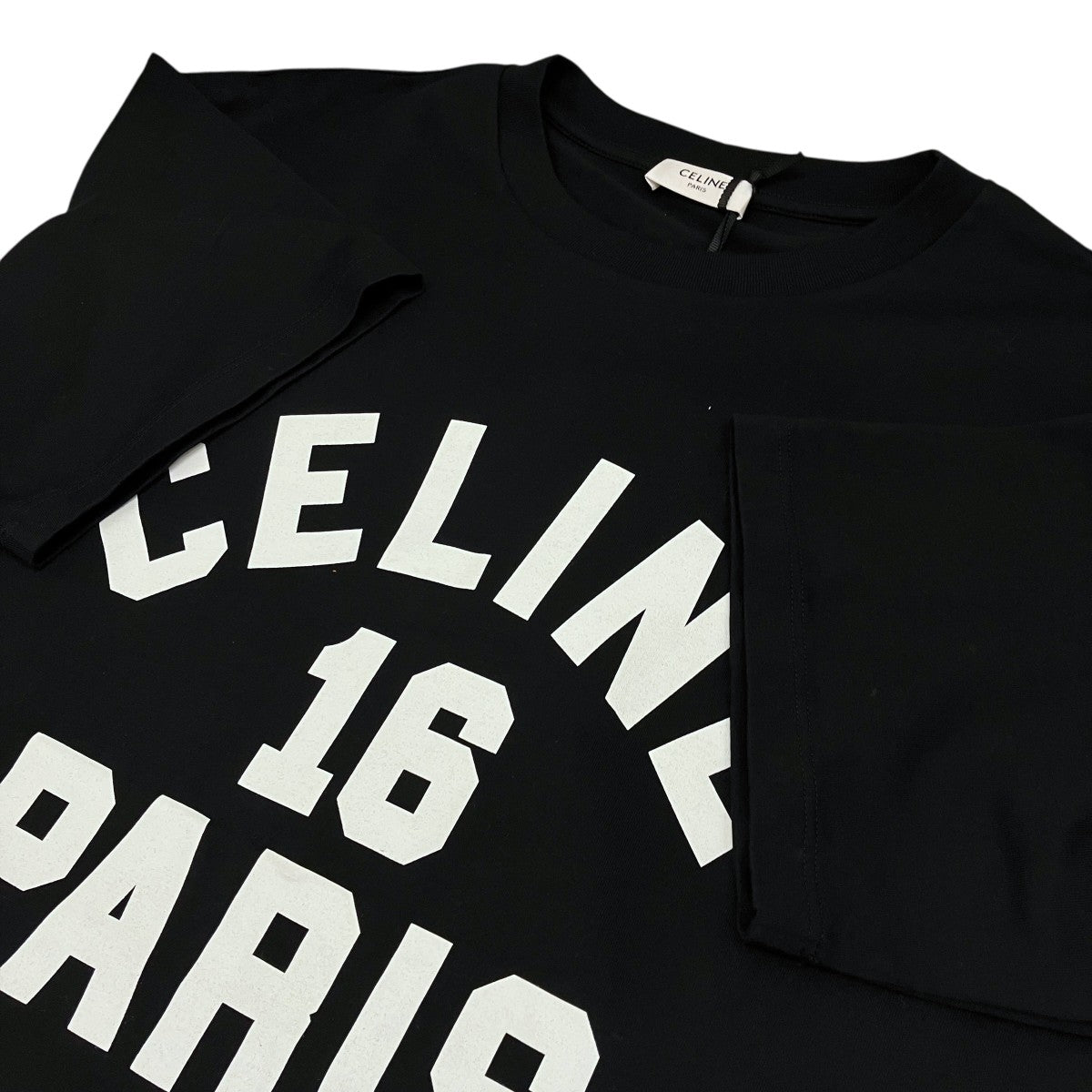 CELINE ジャージーコットンTシャツ2X16B671Q 古着・中古-5枚目のアイテム画像