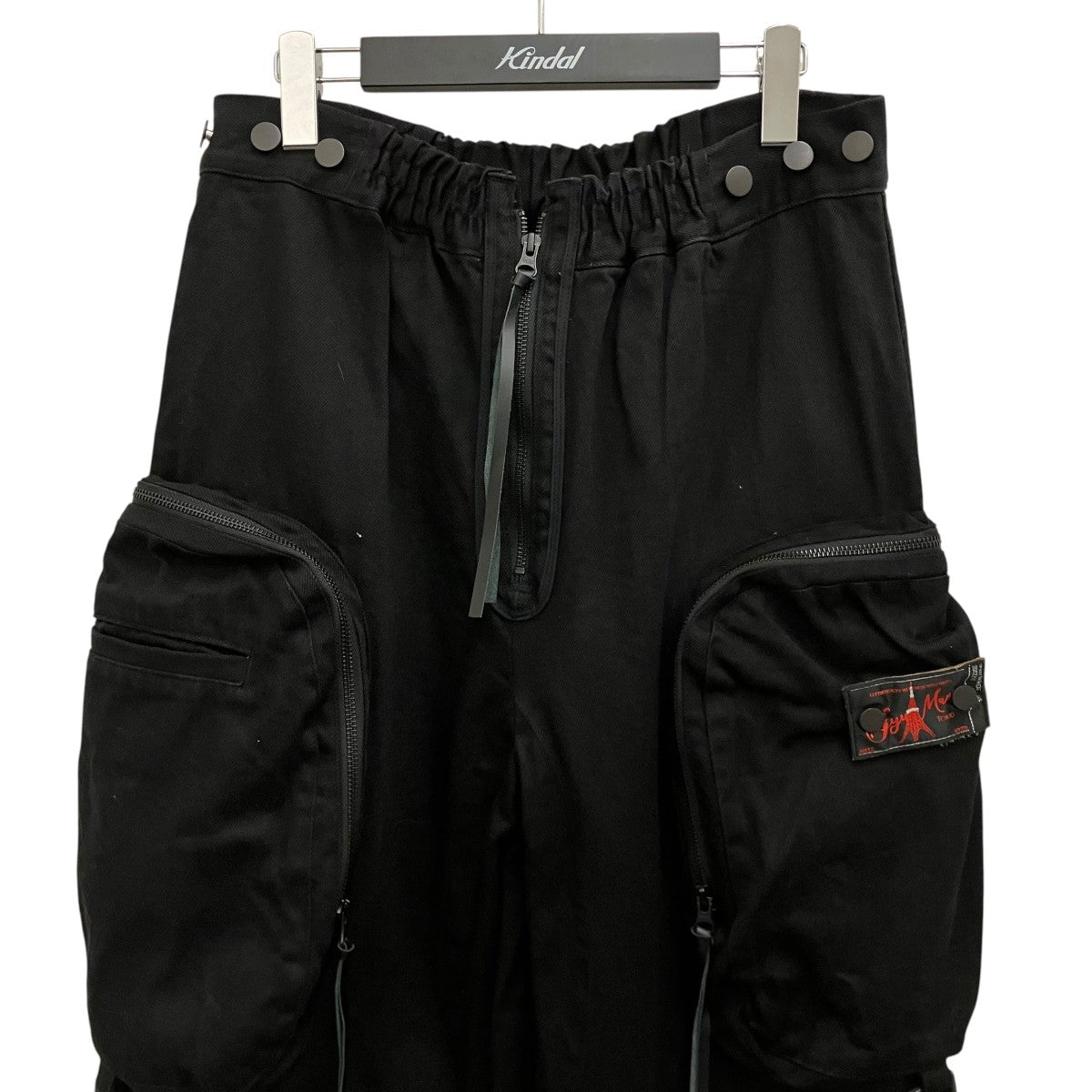 SYUMAN． 【PARACHUTE CARGO TROUSERS】パラシュートカーゴパンツ25fw-MS001-B 古着・中古-3枚目のアイテム画像