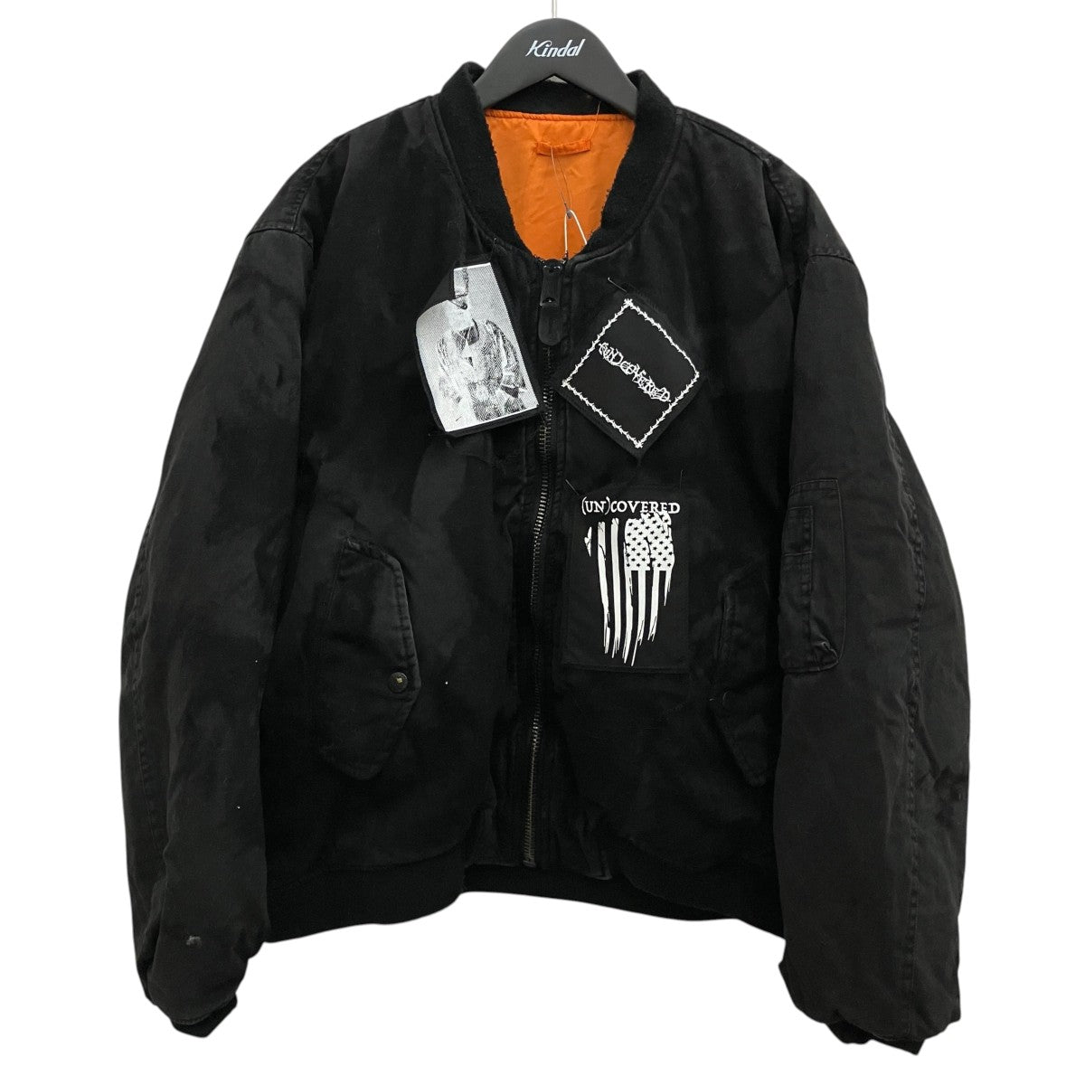 SYUMAN．×F．M．C．D 25SS【COVERED MA-1 JACKET】MA-1ジャケット25ss-SY015-A 古着・中古-1枚目のアイテム画像