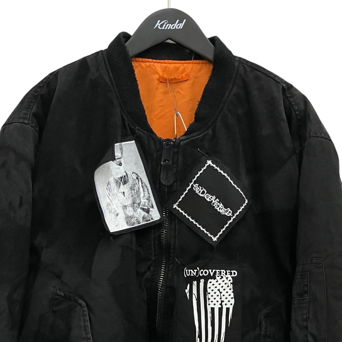 SYUMAN．×F．M．C．D 25SS【COVERED MA-1 JACKET】MA-1ジャケット25ss-SY015-A 古着・中古-5枚目のアイテム画像