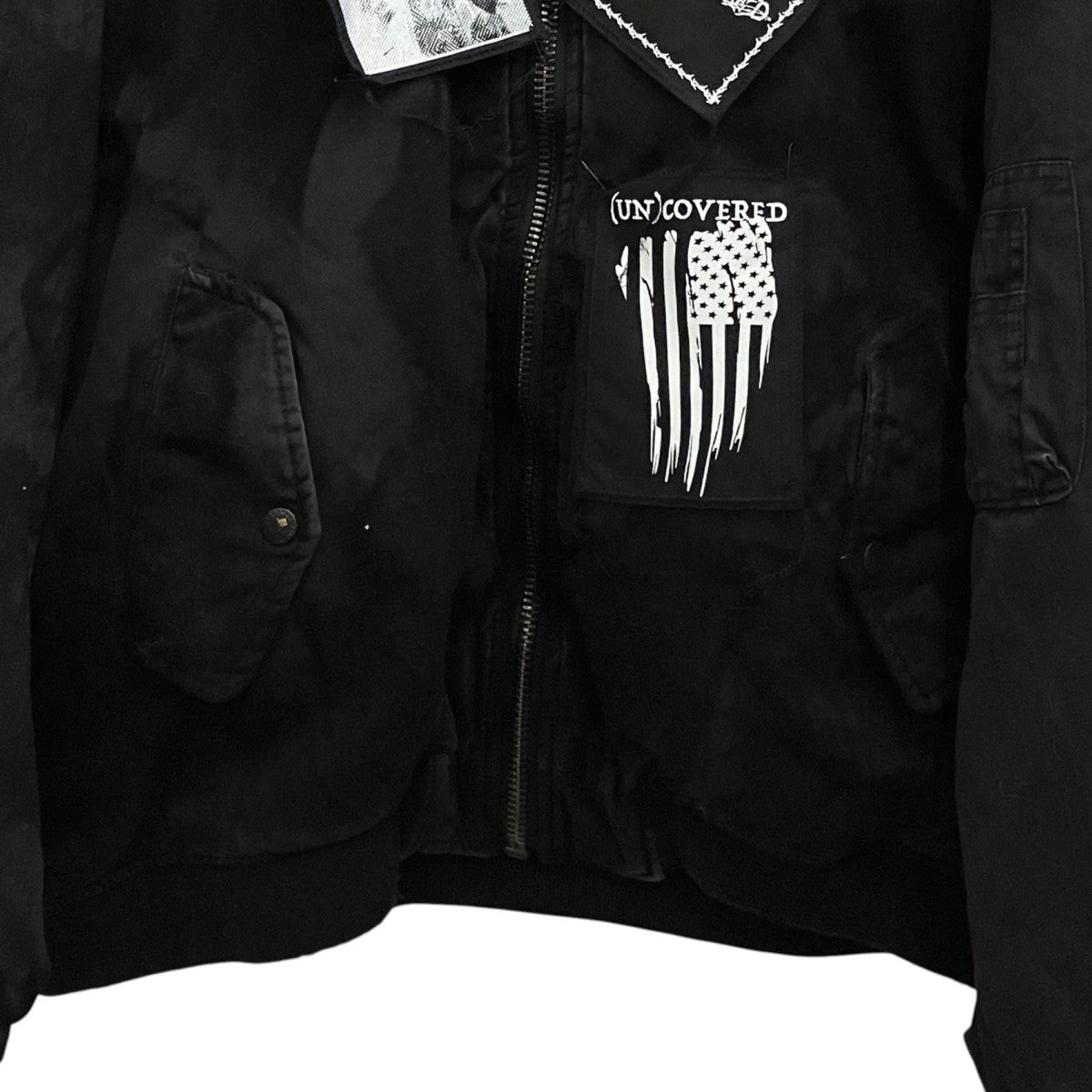 SYUMAN．×F．M．C．D 25SS【COVERED MA-1 JACKET】MA-1ジャケット25ss-SY015-A 古着・中古-6枚目のアイテム画像