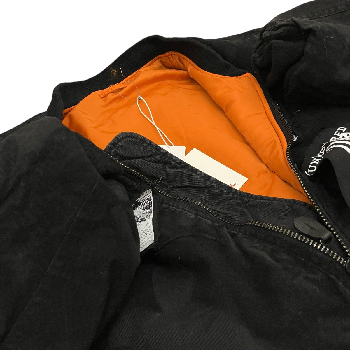 SYUMAN．×F．M．C．D 25SS【COVERED MA-1 JACKET】MA-1ジャケット25ss-SY015-A 古着・中古-7枚目のアイテム画像