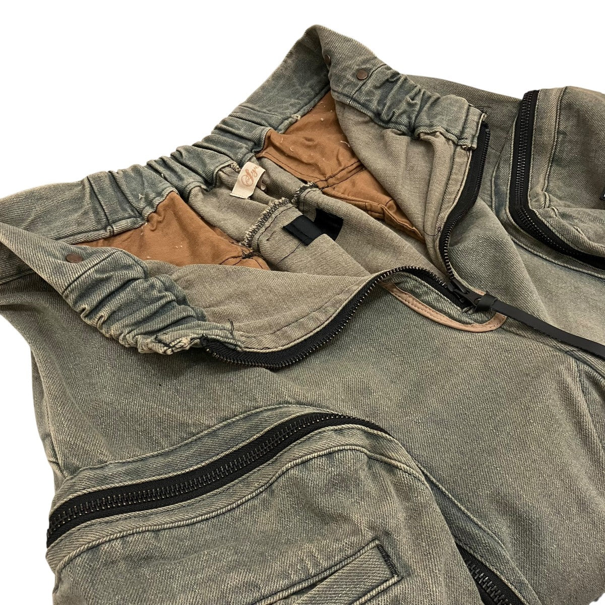 SYUMAN． 25SS【COVERED MA-1 JACKET】パラシュートカーゴパンツ25ss-SY015-A 古着・中古-5枚目のアイテム画像