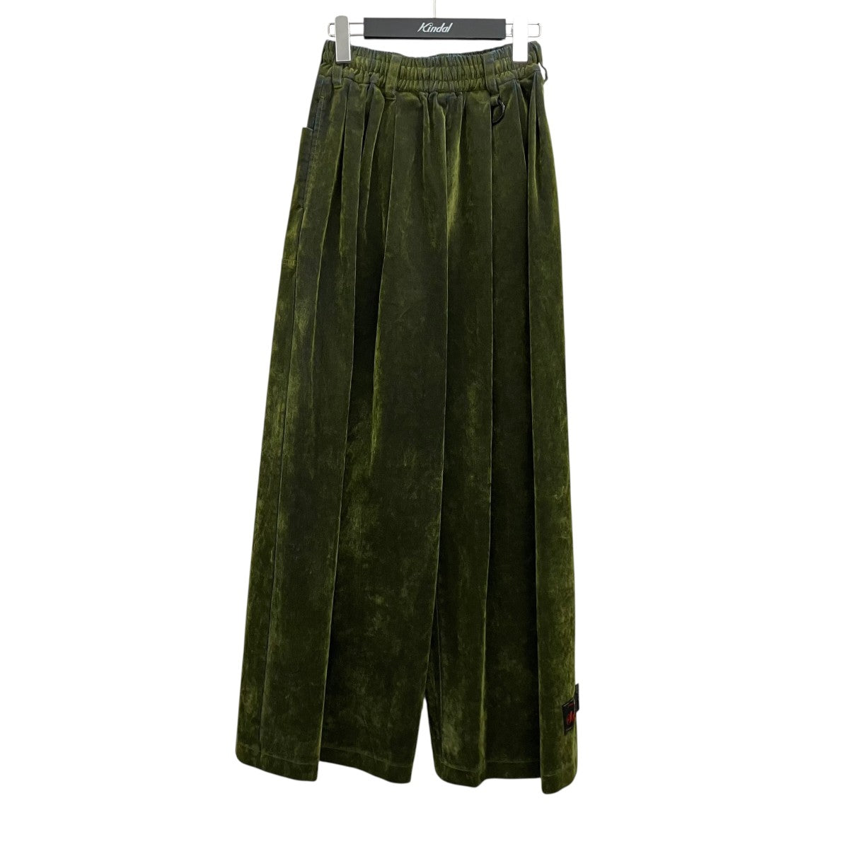 SYUMAN． 25AWフロッキー加工 カバード2サイド トラウザー パンツ25fw-SY021 古着・中古-1枚目のアイテム画像