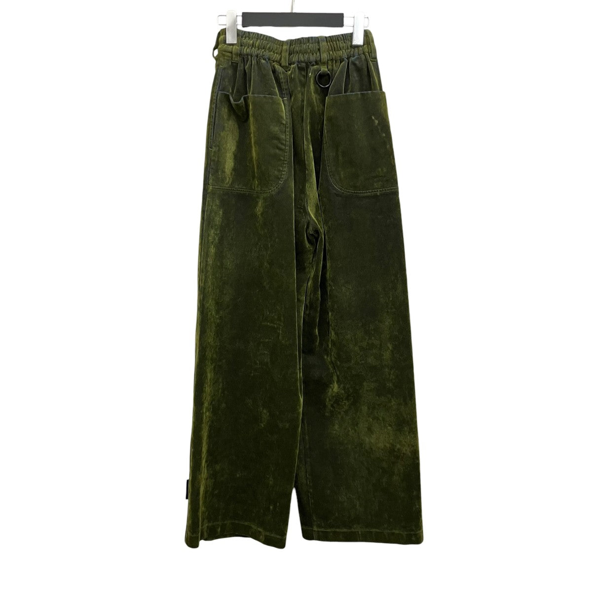 SYUMAN． 25AWフロッキー加工 カバード2サイド トラウザー パンツ25fw-SY021 古着・中古-2枚目のアイテム画像
