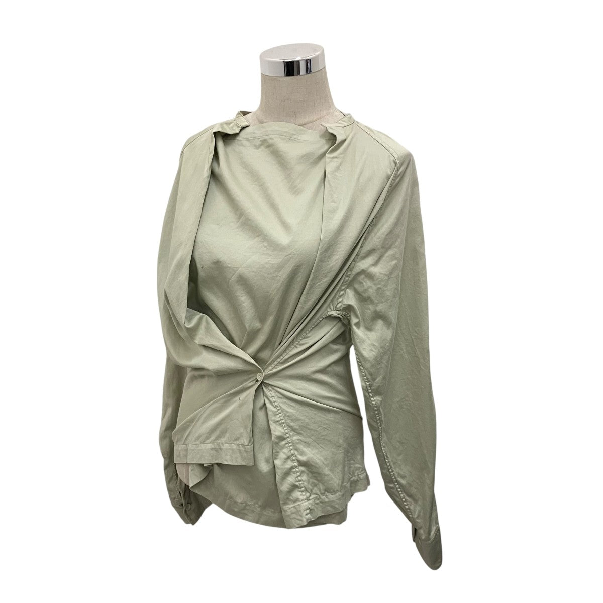 LEMAIRE 【TWISTED TOP SHIRT】ブラウスTO1081 LF1130 古着・中古-1枚目のアイテム画像