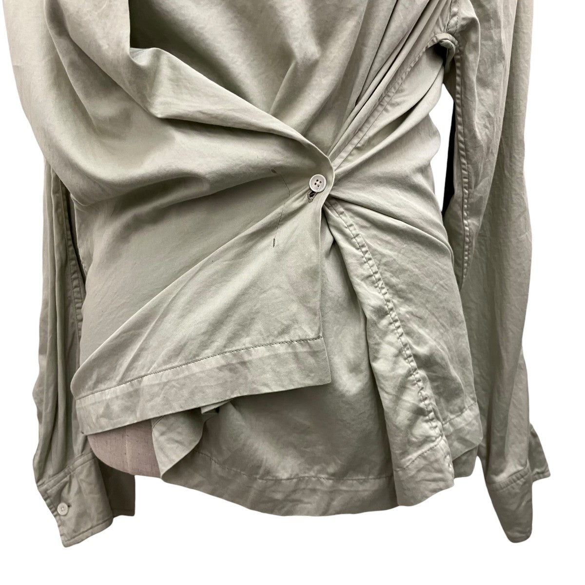 LEMAIRE 【TWISTED TOP SHIRT】ブラウスTO1081 LF1130 古着・中古-5枚目のアイテム画像
