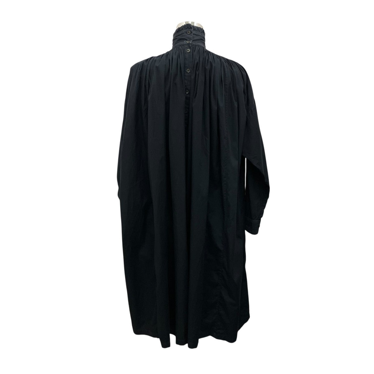 DRIES VAN NOTEN ギャザーワンピース71-06-44-06004 古着・中古-3枚目のアイテム画像