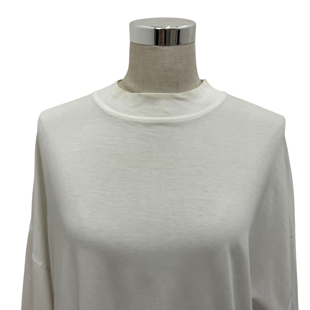 JIL SANDER モックネックカットソーJSMS706022MS24730811 古着・中古-4枚目のアイテム画像