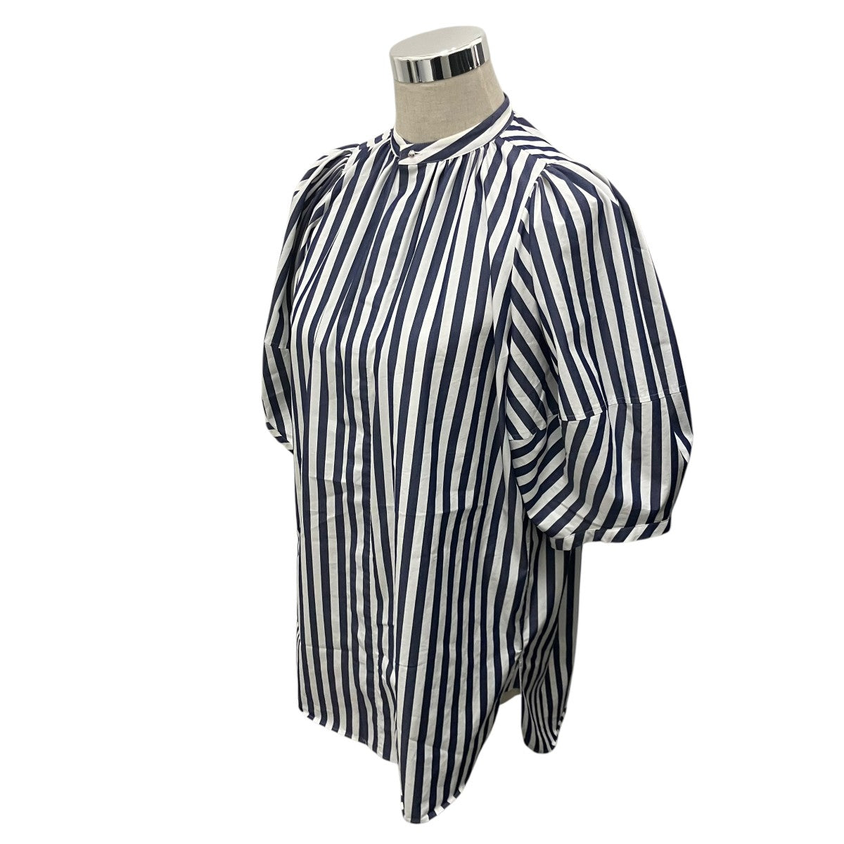 HYKE 【STRIPED BALLOON SLEEVE BLOUSE】ブラウス231-15190 008 古着・中古-3枚目のアイテム画像