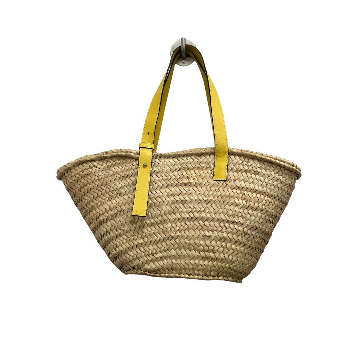 LOEWE(ロエベ) ミディアム カゴバッグ 262041 ベージュ×イエロー