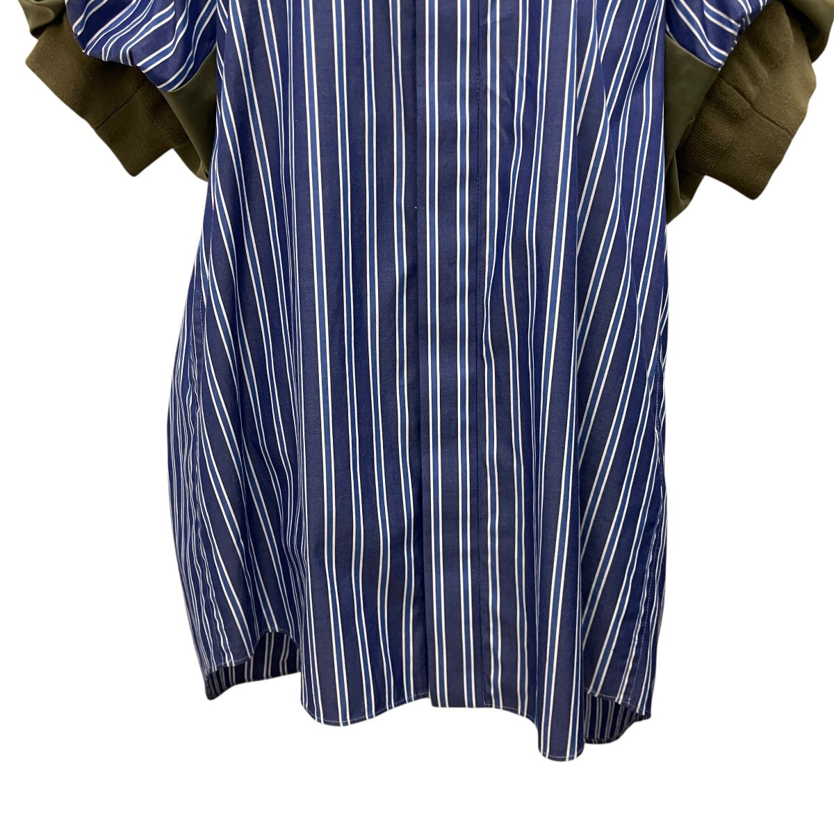 sacai(サカイ) 24SS【COTTON POPLIN x NYLON TWILL DRESS】ツイル