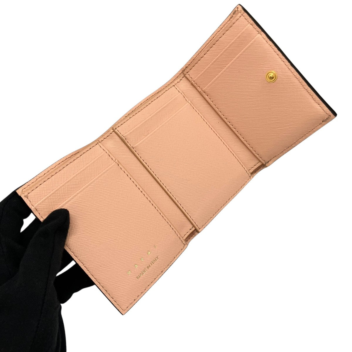 MARNI サフィアーノレザーウォレットPFNO0125U1 古着・中古-6枚目のアイテム画像