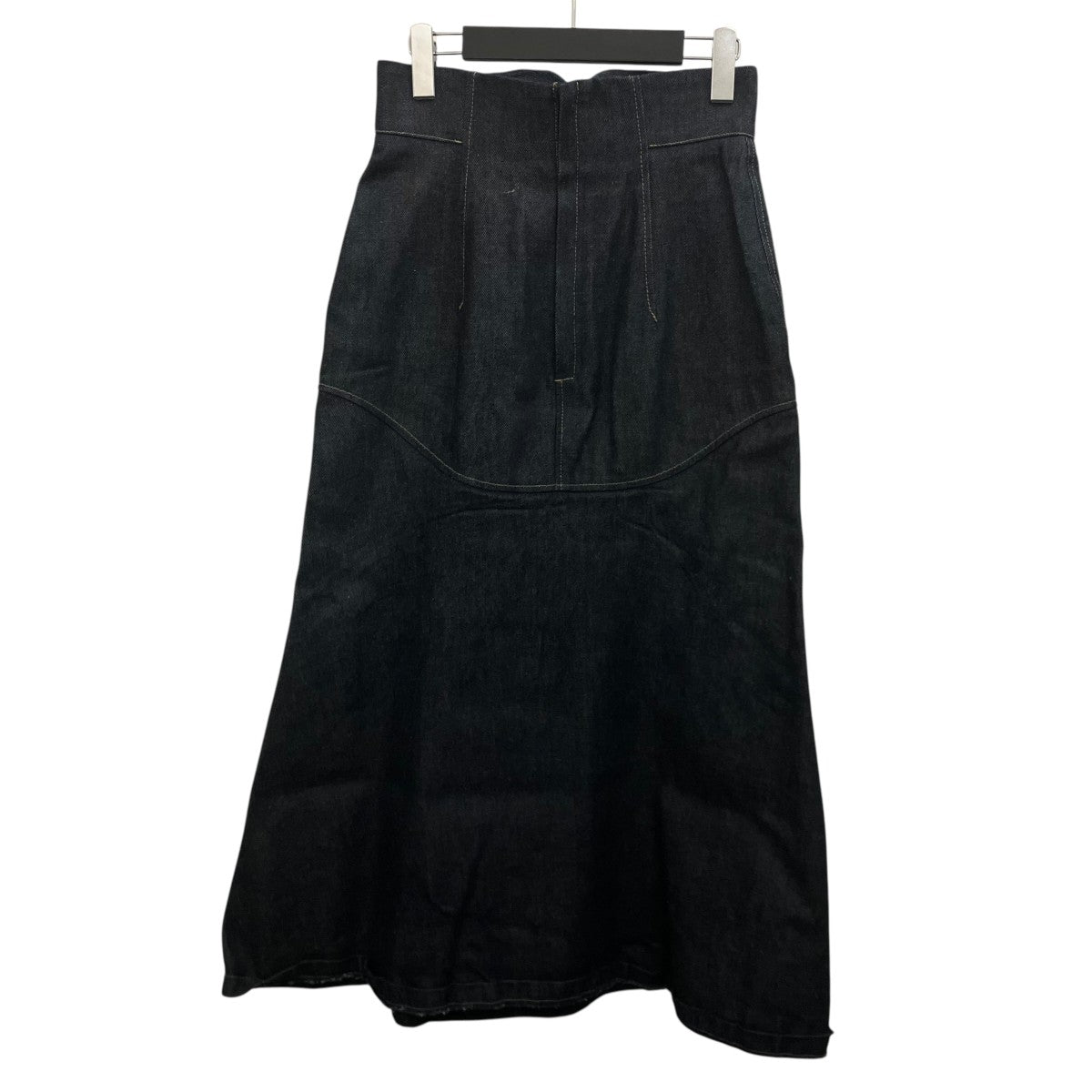 【新品】Mame Kurogouchhi エンブロイダリーデニムスカート mame kurogouchi(マメクロゴウチ) 24AW【Cord Embroidery Detail Denim