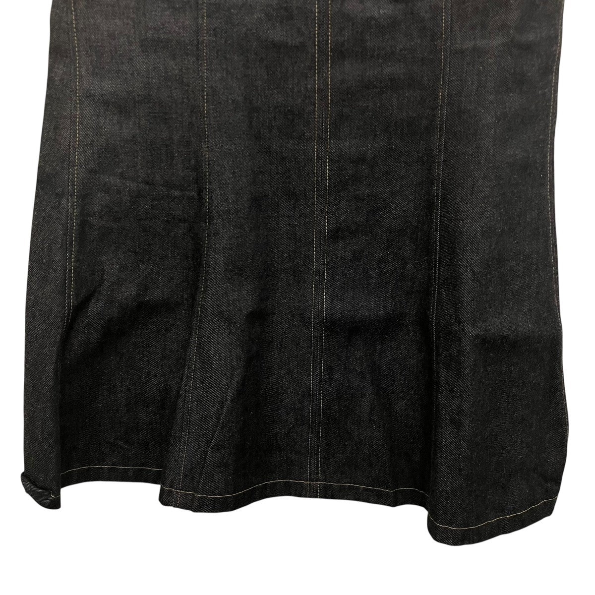 mame kurogouchi 24AW【Cord Embroidery Detail Denim Skirt】コードエンブロイダリーデニムスカートMM24FW-SK092 古着・中古-4枚目のアイテム画像