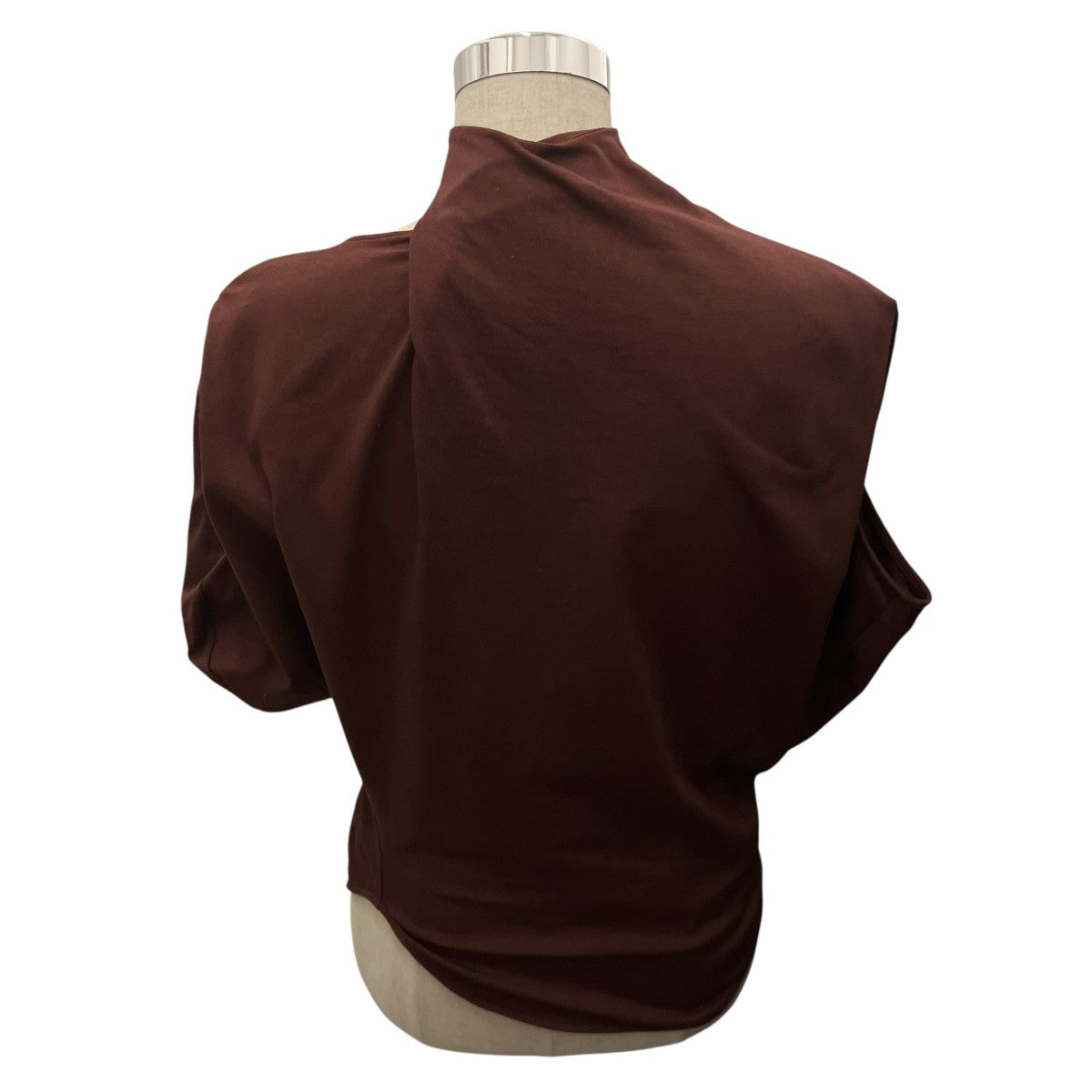 mame kurogouchi(マメクロゴウチ) 25AW【Cotton Jersey Asymmetry Top
