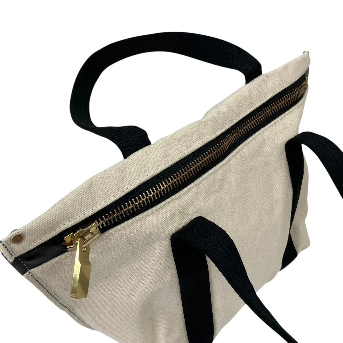 SELVEDGE CANVAS ZIP TOTEトートバッグ