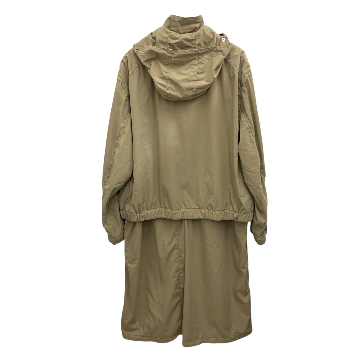 LEMAIRE(ルメール) 【PARACHUTE PARKA】レイヤードデザインフーデッド