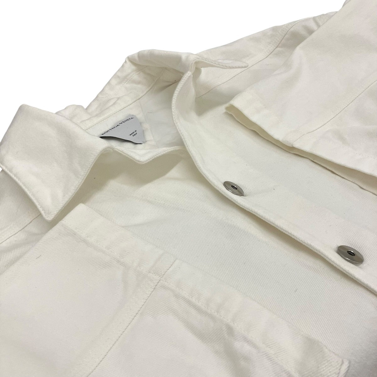 BOTTEGA VENETA(ボッテガヴェネタ) 半袖デニムシャツ706472 V1WC0